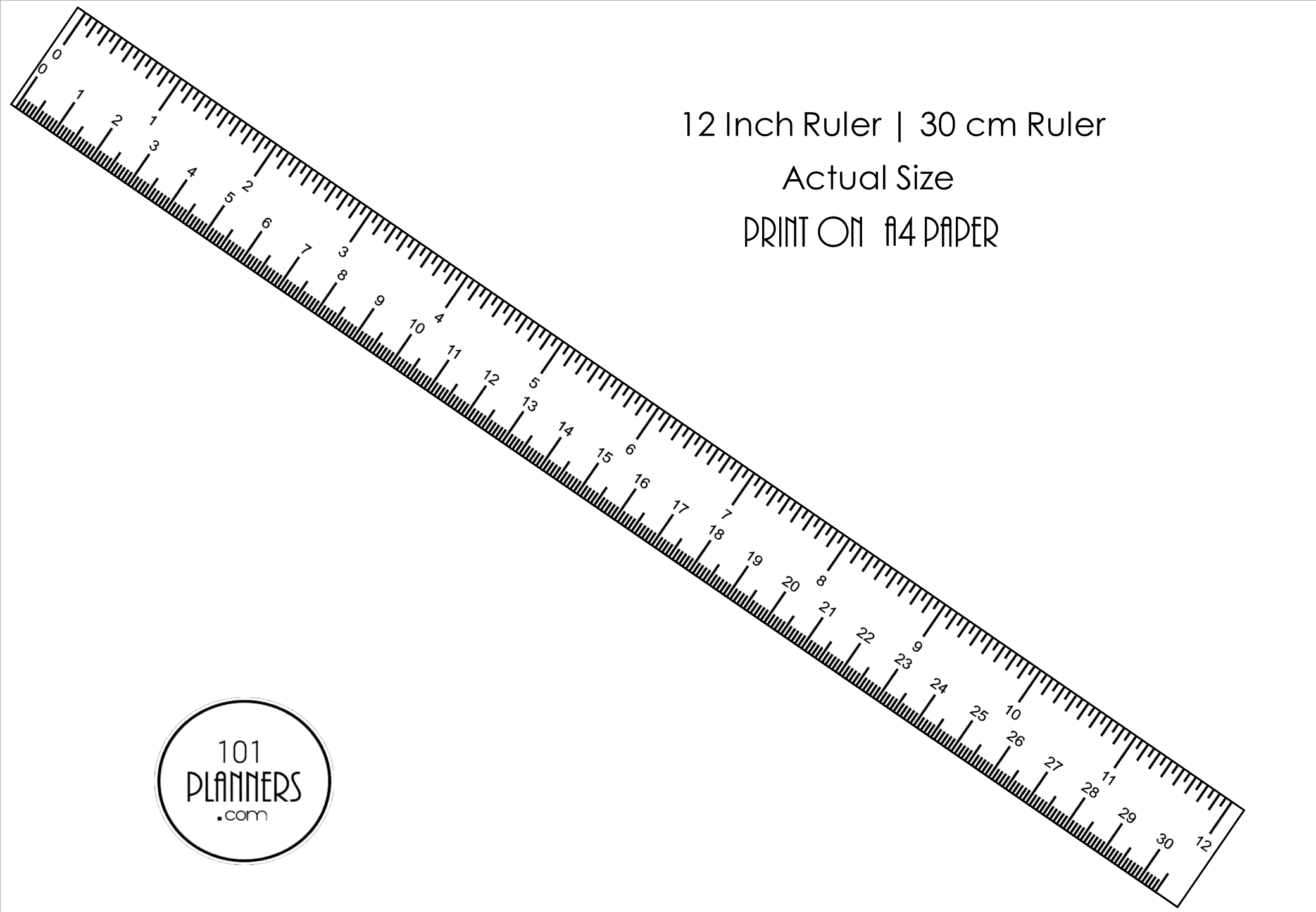 Actual Size Online Ruler (mm,cm,inches)