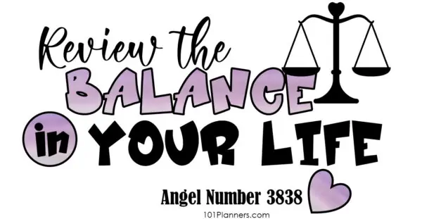 3838 angel number - balance
