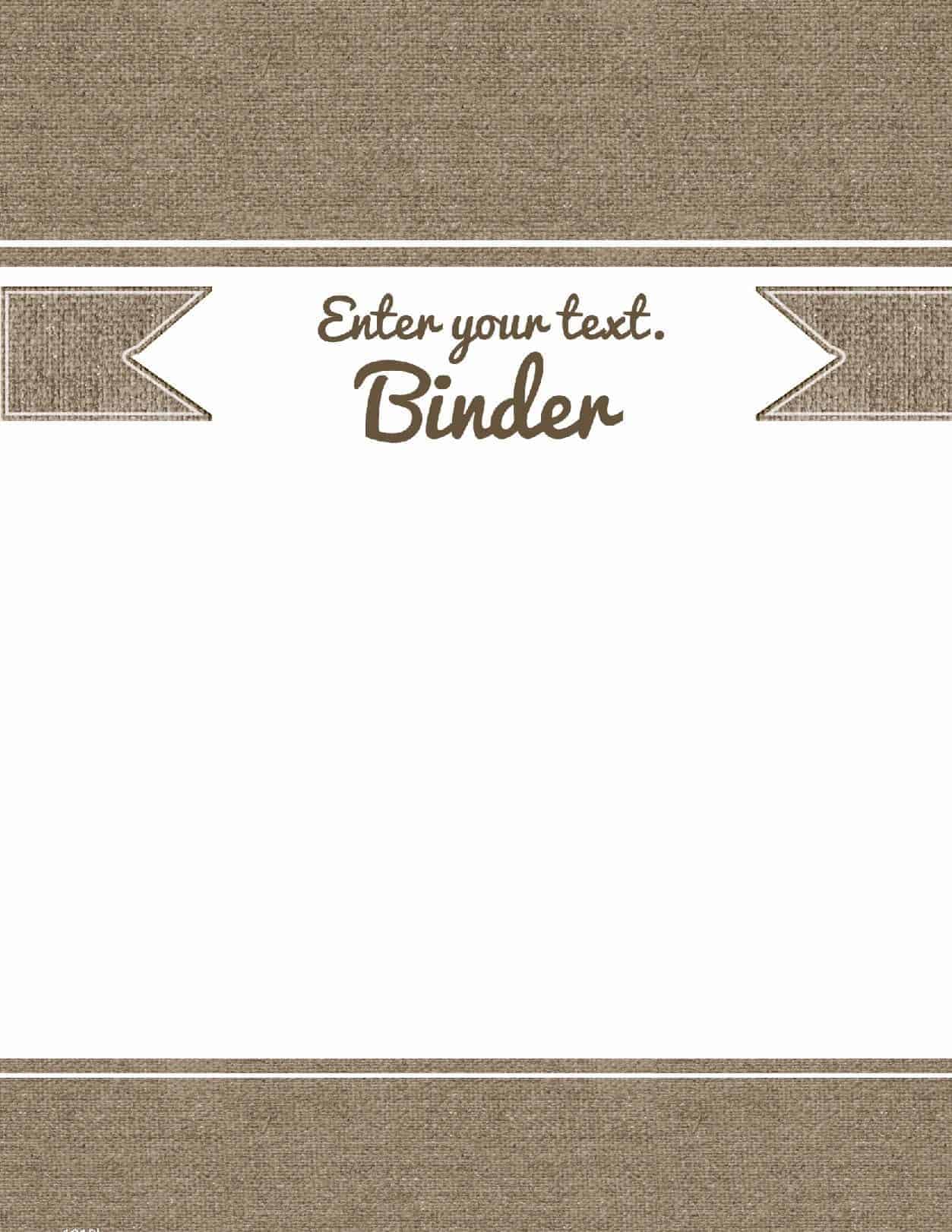 Free Binder Cover Templates Customize Online Print At Home Free 