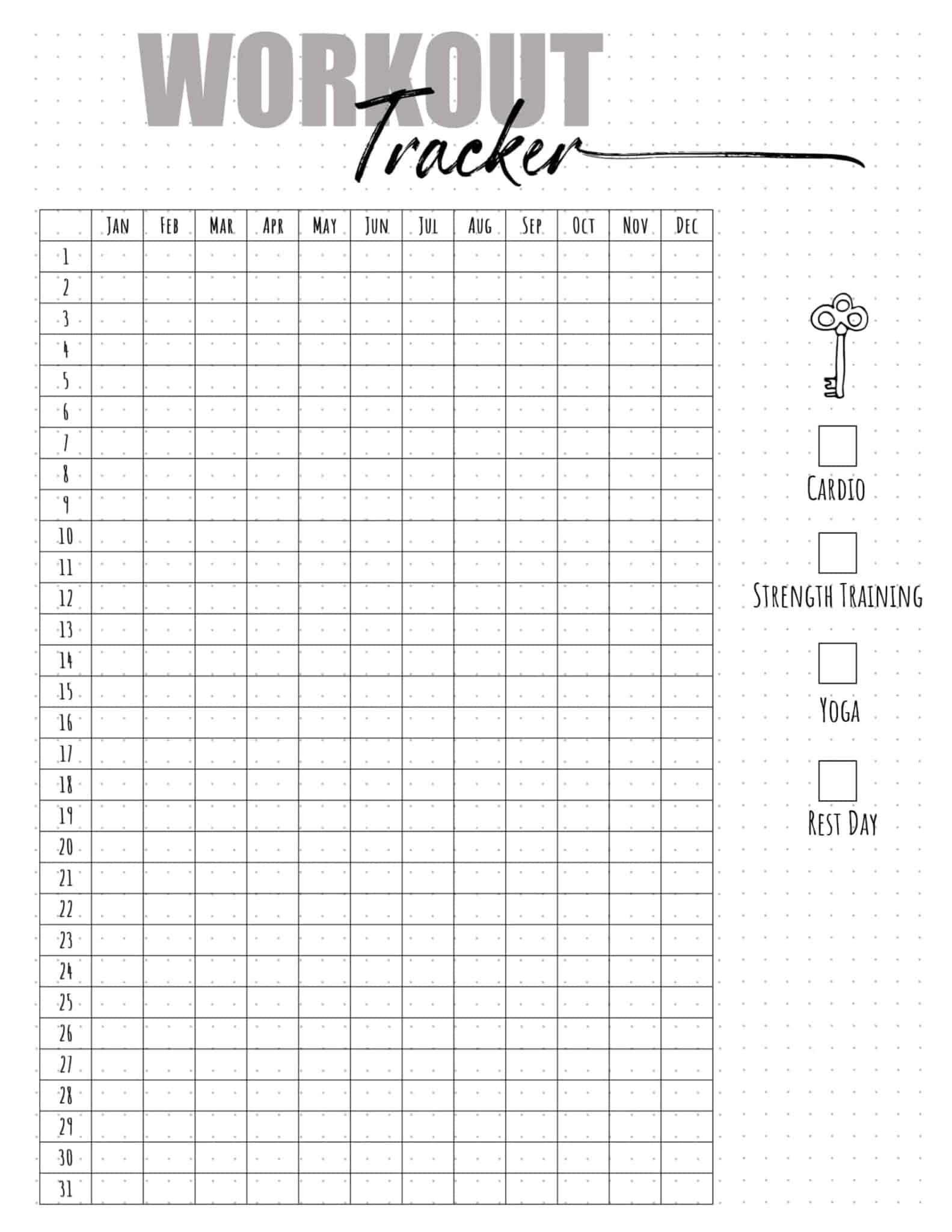 Free Fitness Planner Printable Book Customize Online Print