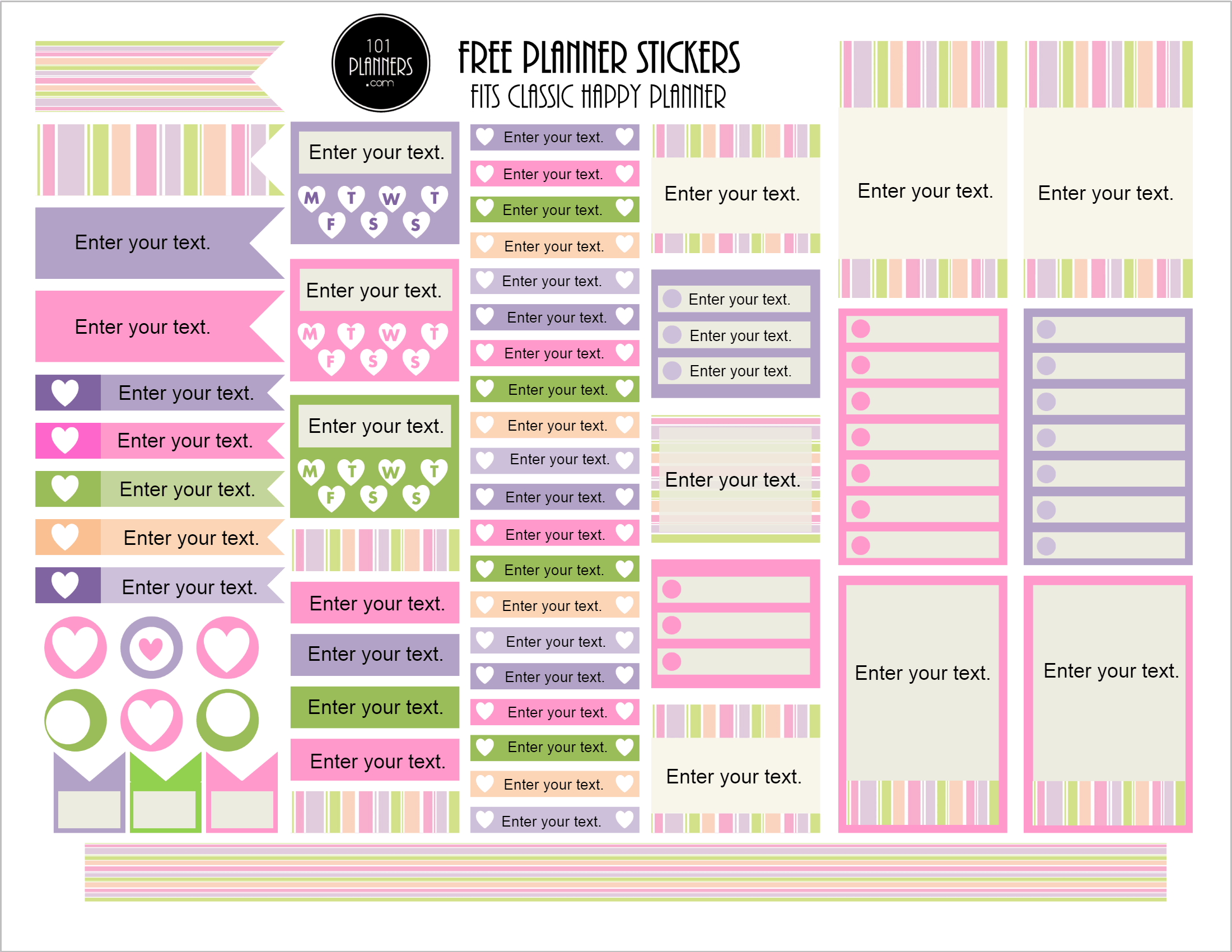 goodnotes transparent free digital planner stickers png