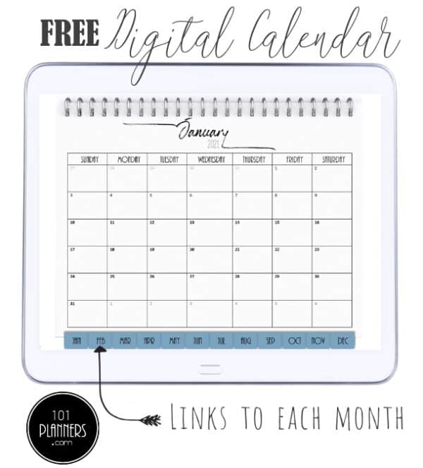 Digital And Printable Calendar 2024 CALENDAR PRINTABLE