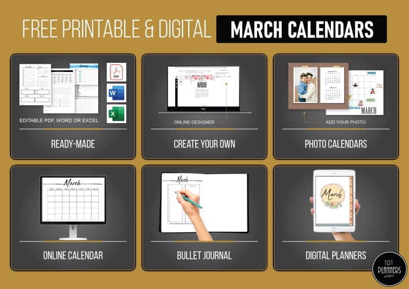 Create A Personalized 2024 March Calendar For Membership Online Dec