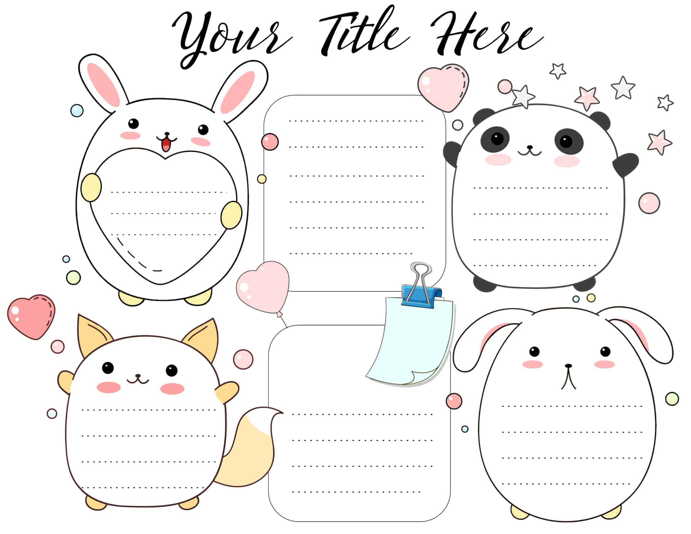 Cute Planner Stickers Free Printable