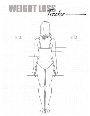 Free Printable Guided Tile Style Body Measurement Chart For Female