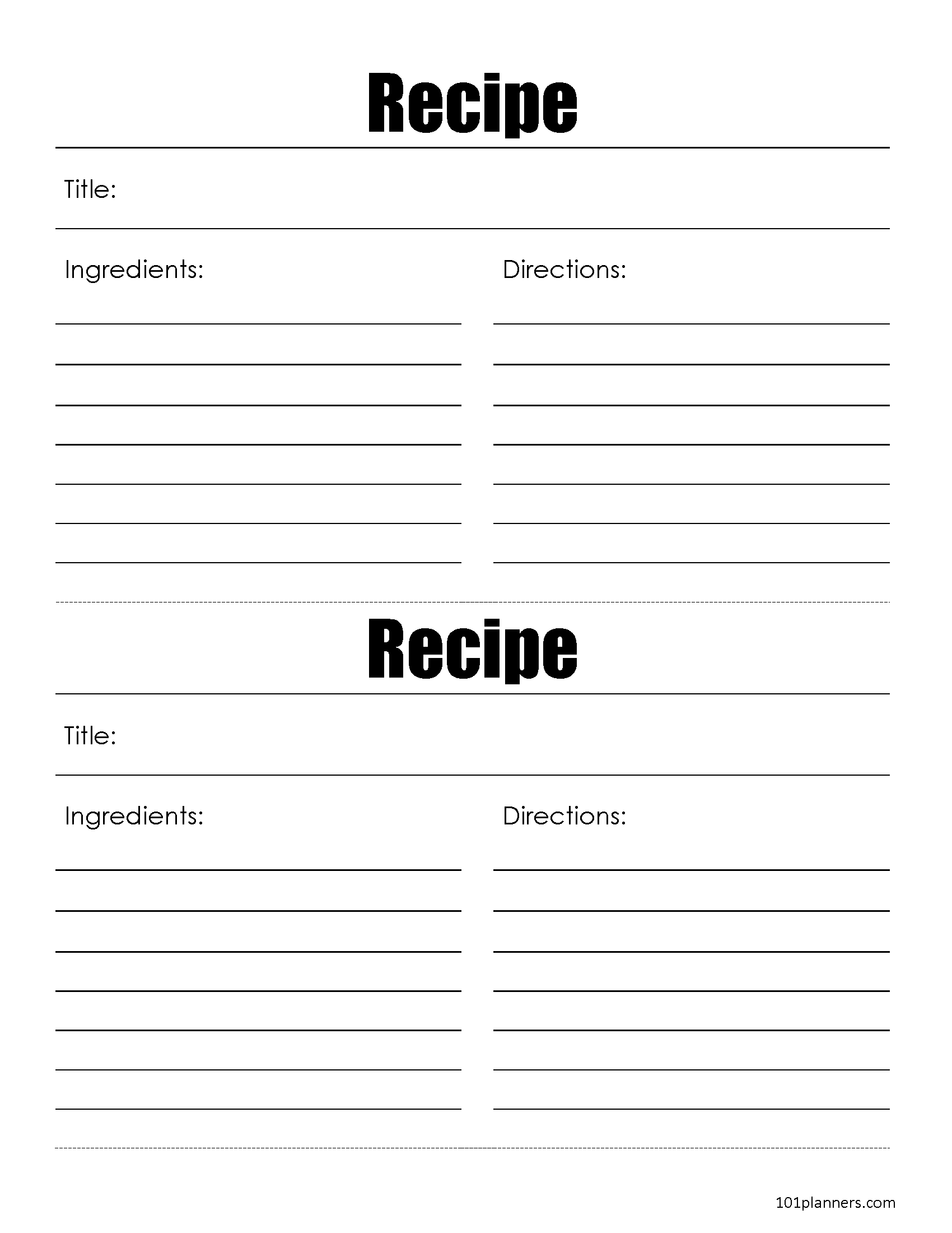 Blank Recipe Book, Blank Recipe Cards, Blank Recipe Binder, Recipe Binder,  Recipe Card, A4 Recipe, A4 Binder, Recipes, Printable Recipe
