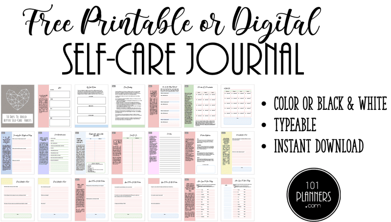 Bullet Journal Dot Grid Printable Journal Pages - FREE - Your Therapy Source
