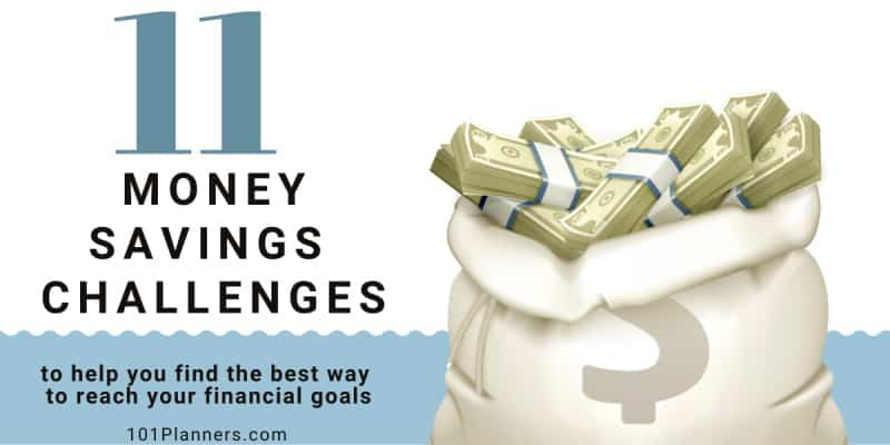 Savings challenge budget saving template